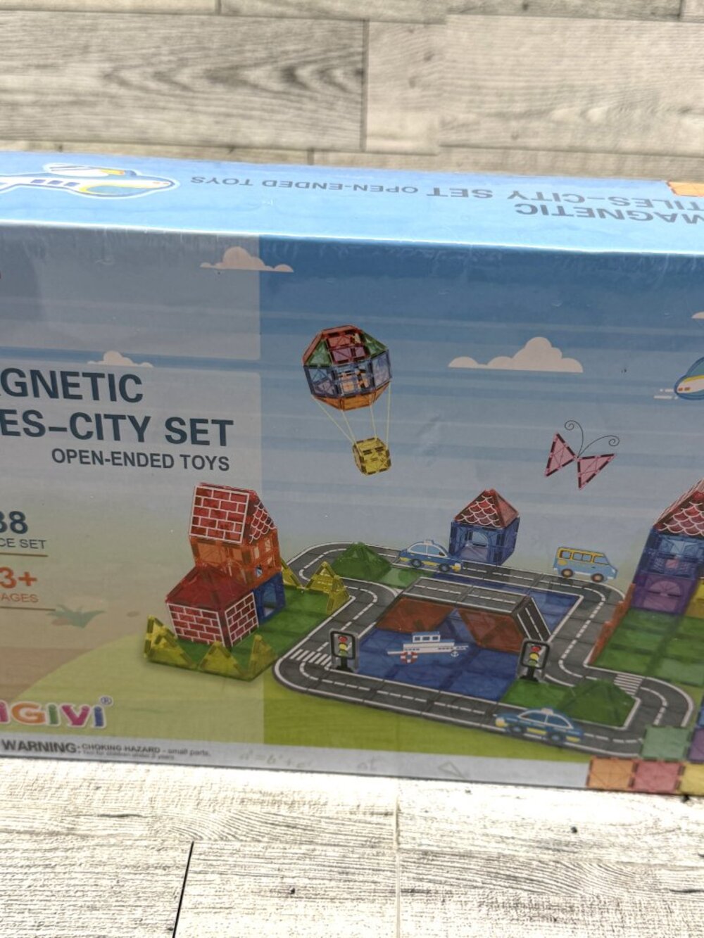 Brand New/Sealed 2024 IGIVI "Magnetic Tiles - City Set" (Open-Ended Toys)